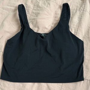 Aerie Black OFFLINE Crop Top